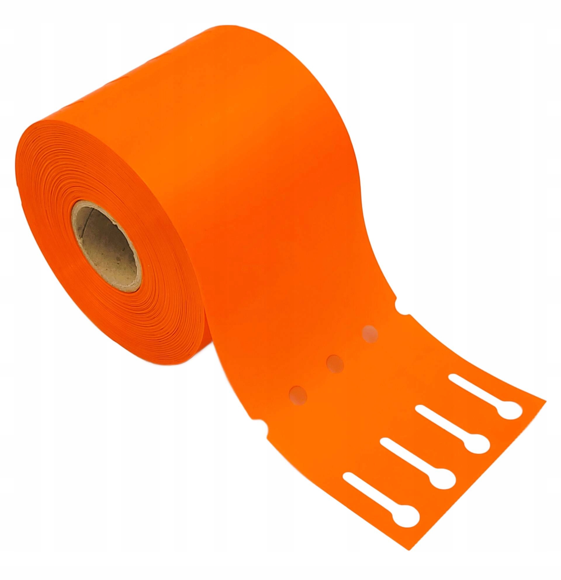Záhradnícke etikety so slučkami, viazané 25 mm x 25 mm, 25 x 250, oranžové, 3750