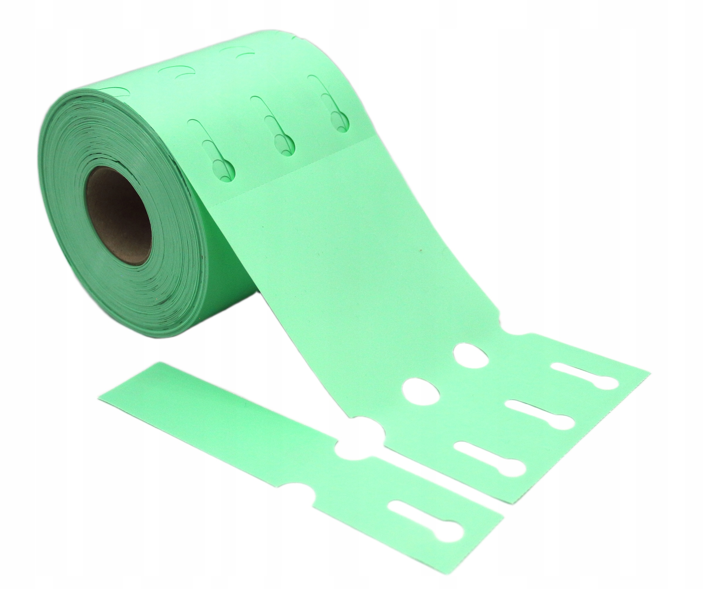 Záhradnícke/sadové etikety s okrúhlymi pásikmi MINT 163,5x33mm (33x163,5) 3750 ks