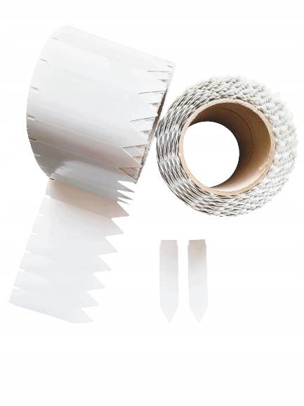 Záhradnícke štítky, šípky, vložky, BIELE, 105 mm x 23,5 mm, 1000 kusov