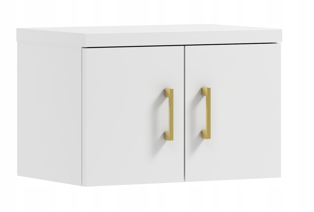Závesná kúpeľňová skrinka MARKUS 60 GOLD HANDLES