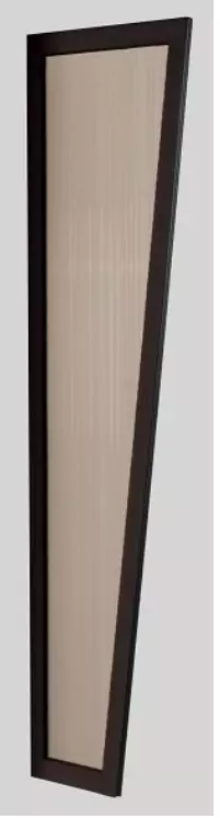 Strieška nad vchodové dvere - Robelit Stenu 53x130x30 Dimna Dimna bronz