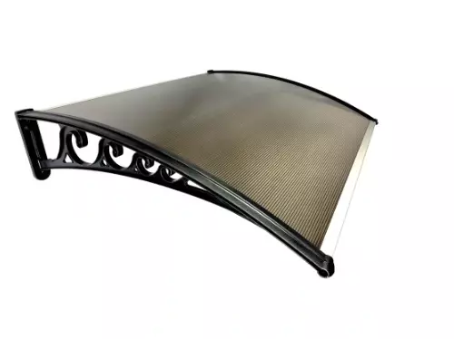 Strieška nad vchodové dvere - PREKRYTE KABÍNY NAD DVERAMI 150x80 POLYKARBONÁTU STRECHY