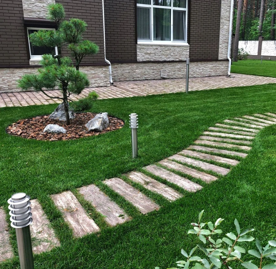 Betónová chodníková doska 60×15 cm DREVODEKOR – imitácia dreva, extra pevnosť