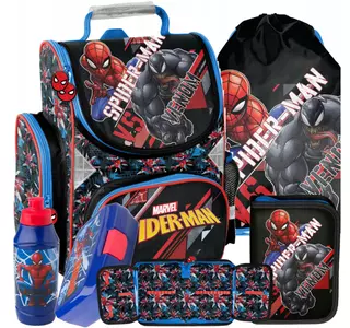 Školská taška - batoh Spiderman MARVEL 5 v 1