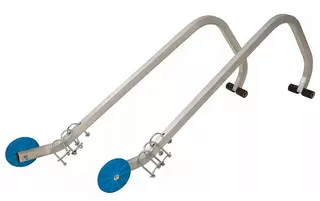 Strešný držiak Silverline na rebrík s kolieskami 1015 mm