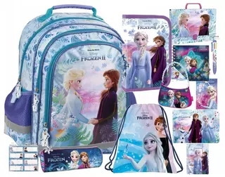 Školská taška - batoh Frozen SADA 16 v 1