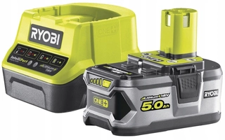 RYOBI dobíjacie nabíjačka 1x RB18L50 5,0Ah