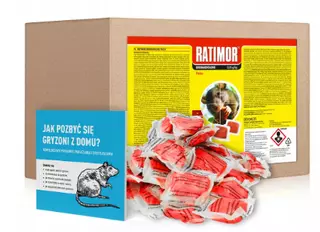 Otrava na myši - pasta je JED NA MYŠI A POTKANY DDD RATIMOR 5KG