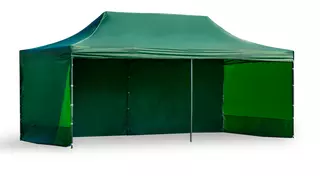 Predajný stan 3x6m zelený SOLID 39 kg