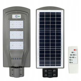 Poulicna lampa LED SOLARNA 60W + DIALKOVE OVLADANIE VYPR