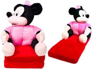 Detské plyšové kresielko MINNIE MOUSE