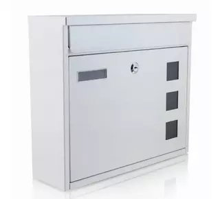 Poštová schránka - MINIMALISTICKÝ PRIJATÉ BIELU STENU