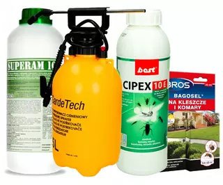 LIEK JE STRIEKANIE REPELENT PROTI KOMÁROM NA KLIEŠTE CIPEX 1L
