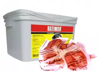 Ratimor cestoviny jed sáčky pre potkanov, myší, 5 kg