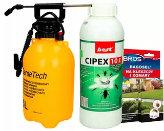 ROZPRAŠOVANIE PROSTRIEDKOV, PROSTRIEDKOV Z KOMÁROV KLIEŠTE CIPEX 1L