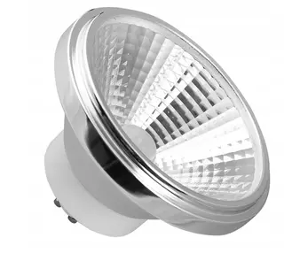 LED žiarovka ES111 10 W GU10 AR111 WARM 800lm TEPLÁ VYPR