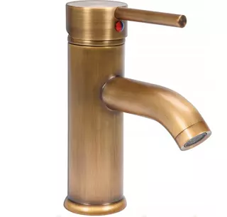 Umývadlová batéria nízka RETRO BRONZ