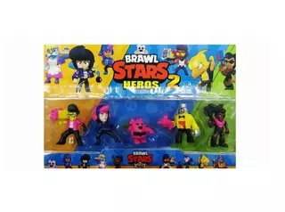 Sada piatich figúrok z hry Brawl Stars VYPR