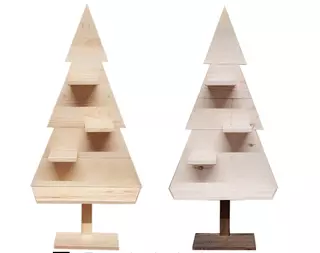 Drevený vianočný stromček 90 cm