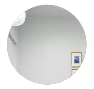 Okrúhle zrkadlo 110 cm bez rámu