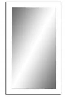 Zrkadlo s plochým rámom 150x70 cm BIELE
