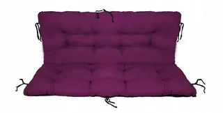 Vodeodolný vankúš na záhradnú lavicu alebo hojdačku 120x60x50 cm
