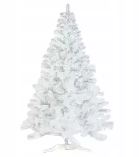 Vianočný stromček umelý 220cm BIELY dekoračný