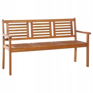 Záhradná lavička drevená 150 cm - 3 osobová II. trieda