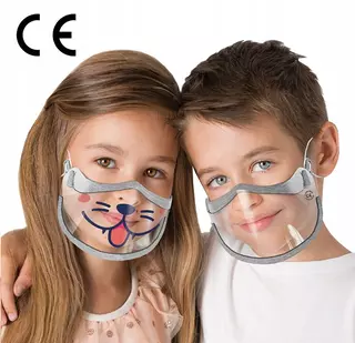 Maska na ústa a nos pre deti KIDS SHIELD 2 ks VYPR