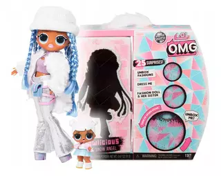 Bábika ZIMNÁ DISCO Snehový anjel LOL Snowlicious VYPR