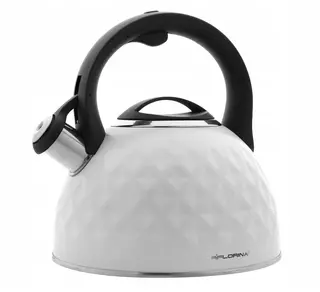 Čajník FLORINA Diamante BIELY 2,5 l VYPR