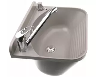 Drez s batériou a dávkovačom PLAST SIVÝ