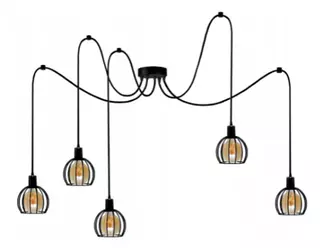Závesné stropné svietidlo EDISON RETRO