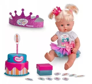 Nenuco bábika Happy Birthday s tortou a doplnkami 30 cm VYPR