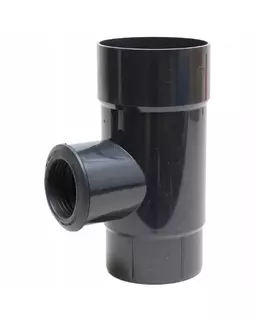 Zachytávač/zberač dažďovej vody 90 mm grafit VYPR