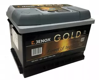 Zlatá batéria JENOX GOLD 12V 56AH 580A P VYPR