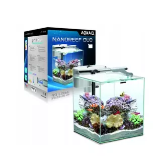 Morské akvárium AQUAEL Nano Reef 49 l BIELA