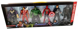 AVENGERS figúrky veľká sada 6 ks