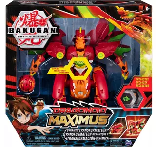 Bakuganský drak Maximus Dragonoid zvuk+svetlo