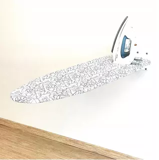 Žehliaca doska pripevnená k stene 108x33 cm