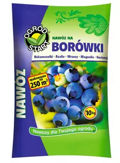 Hnojivo pre čučoriedky, rododendrony, azalky, vresy, magnólie, hortenzie... 10 kg na 250 m2 VYPR