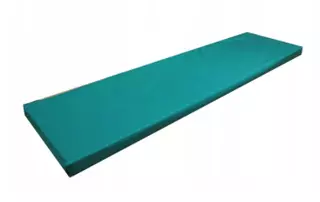 Záhradná lavičková poduška - vankúš 120x40x5 cm SIVÁ VYPR