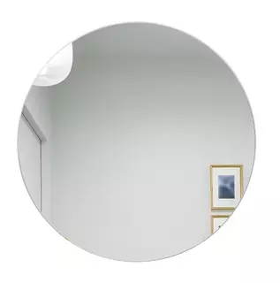 Zrkadlo strieborné bez rámu 60 cm VYPR