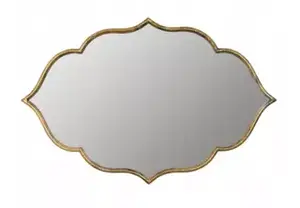 Zrkadlo ROYAL kovové XL v RETRO štýle