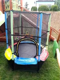 Detská trampolína s priemerom siete 140 cm VYPR