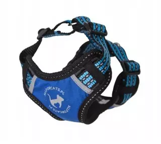 Športový postroj ALL FOR CATS Blue XS pre mačku VYPR