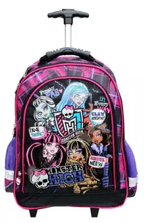 Školská taška - batoh na kolieskach MONSTER HIGH LICENSE