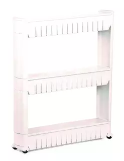 Skrinka na kolieskach 72x54x12,5 cm BIELA VYPR