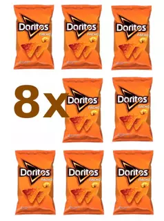 Kukuričné ​​lupienky Doritos Nacho SYR 8x100 g