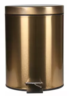 Kúpeľňový kôš Sheen kovový 5 l ZLATÝ